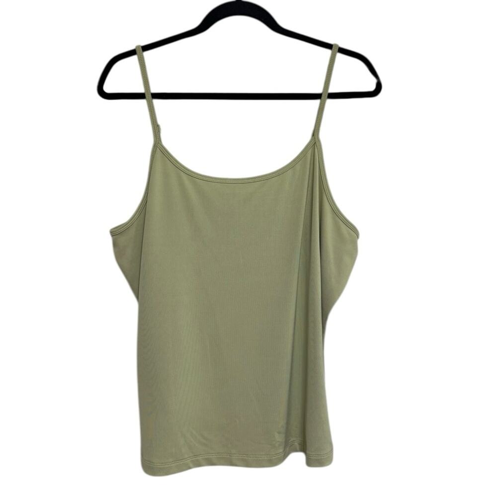 NEW Lane Bryant Light Green Spaghetti Strap Cami Tank Top Y2K Fairy- Size 14/16